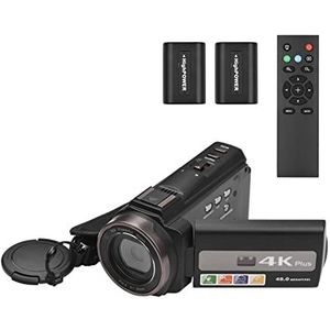 Digitale camera-recorder Wifi digitale videocamera camcorder 4K / 60FPS 48MP Video Camera Recorder met 16x Zoom 3 Inch Touchscreen Batterijen Afstandsbediening
