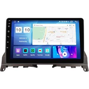 Android 12 Autoradio 9 Inch Touchscreen Voor Benz C Class 3 W204 S204 2006-2011 Met Draadloze CarPlay Android Auto GPS Navigatie Bluetooth DAB WiFi 4G SWC Spiegellink (Size : M400S - 8 Core 4+64G 4G+