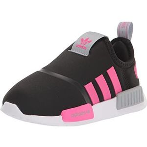 adidas Originals NMD 360 Sneakers voor kinderen, uniseks, meerkleurig (Black Shock Pink Halo Silver), 13.0 cm