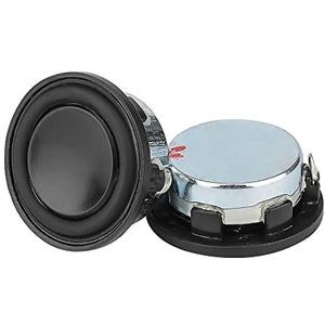 STORKY Inch 4 ohm/8ohm 3W Mini Speaker 28mm Full Range Midrange Bass PU Side Bluetooth Ultradunne ronde Neodymium Luidsprekers 2PC (Color : 8 ohm)