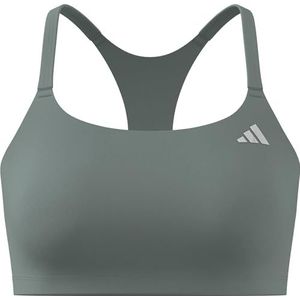 adidas Mujer Optime Essentials Workout Light Support Bra, Wonder Sage, XXS