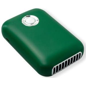 Vrouw Elektrische Wimper Droger Oplaadbare Batterij Aangedreven Leuke Vervanging Thuis Meisjes Eye Lash Drogen Fan Make-up Tool Groen