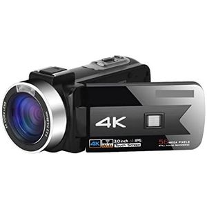 Vlogcamera, Video camera 4K vlogging camcorder for live stream wifi afstandsbediening Night Vision Touch Screen Fotografie Take Foto(No SD Card,K1 Camera Only-Gray)