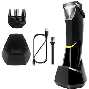 Baardtrimmer Scheerapparaat USB oplaadbaar elektrisch scheerapparaat voor mannen Trimmer voor baardhoofd, lichaam en gezicht