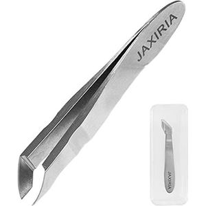 Professionele Mini Cuticula Trimmer - Sharp Cuticle Remover Nipper - RVS Nail Cuticle Pincet - Kleine Hangnail Squeeze Snip Nipper voor Vinger & Teen Dode Huid Verwijder Pedicure Tools, Zilver