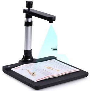 Camerascanner Dubbele lens 10 megapixel HD A3-documentscanner, OCR-boekscanner Kantoorboekbeelddocumentcamera A4 A5-scanner,Eenvoudig Scannen