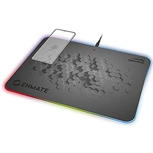 Speedlink ENMATE RGB oplaadmuismat - gamingmuismat met inductielaadfunctie - grijs