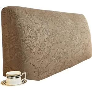 Bedhoofdbordhoes - Bruin - Meerdere Maten - Pak van 1 - Geschikt voor de meeste hoofdborden