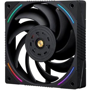 Thermalright TL-K12 CPU-Behuizingsventilator, 120 mm PC PWM-Ventilator, 4PIN-PWM-Stille Computerkoeler, Voor Vloeistofkoeler, Stille PC-Ventilator