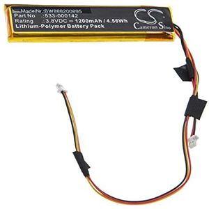 vhbw Accu compatibel met Logitech Craft, Y-R0064 draadloos toetsenbord (1200mAh, 3,8V, Li-Polymeer)