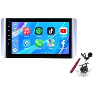 Android 14 Autoradio Sat Navi voor M-itsubishi Xpander(2017-2018) 9 Inch Touchscreen Multimedia Speler met Draadloze Carplay GPS Navigatie FM RDS Bluetooth 5G-WiFi SWC DSP,M100s