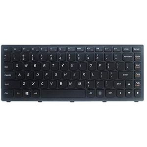 Laptop Toetsenbord Voor For LENOVO For Ideapad S410 S410p S410p-Touch S415 S415-Touch Colour Zwart Verenigde Staten Lay-out