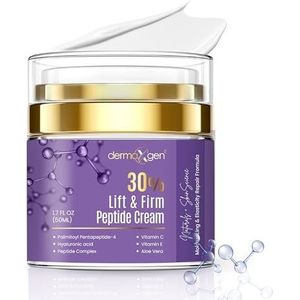 DERMAXGEN - 30% Matrixyl 3000 Lift en Firm Elasticiteit Reparatie Formule - Pure Organische Krachtige Triple Combinatie Crème/Verminder Zonnevlekken (Peptide Booster Cream)