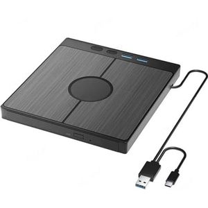 7-in-1 USB 3.0 Type C externe CD DVD RW optische drive DVD-speler Brander Lezer Multifunctionele for Windows Mac PC Laptop