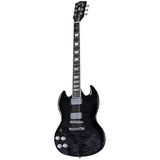 Gibson SG Modern Lefthand Trans Black Fade - Elektrische gitaar voor linkshandigen
