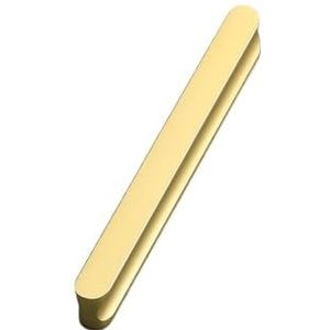 Moderne minimalistische kledingkast gouden handgreep kast deurgreep kast lade verlengd zwart handvat (maat : koper 256 gatafstand lengte 276)