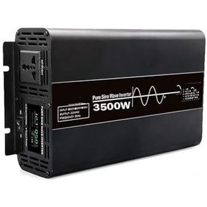 3000 W 3500 W Omvormer Auto/Thuis Digitale Display Power Converter DC 12 V/24 V Naar AC 220 V Zuivere Sinusomvormer Universele Socket Omvormer Converter (Size : 48V, Kleur : 230V(50HZ)_3500W)