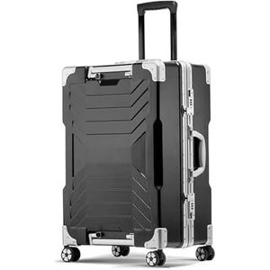 Koffer Uitbreidbare bagage Aluminium bagage Combinatieslot Koffer Hoge kwaliteit trolleybagage 360 ​​° roterend universeel wiel lichtgewicht