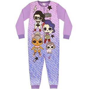 Lol surprise doll onesie meisjes paars kinderen allemaal in één pyjama 3-4 jaar
