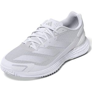 adidas Defiant Speed 2 tennisschoenen voor dames, FTWR White/FTWR White/Grey one, maat 42, Ftwr White Ftwr Wit Grijs One, 43 1/3 EU