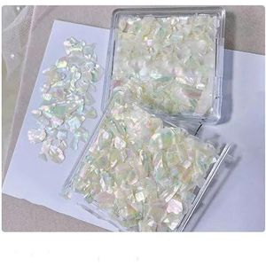 1 doos nagelbenodigdheden regenboog abalone schelpfragmenten vlokken voor nagelkunstdecoratie glitteraccessoires manicuredecoratiemateriaal-01-wit