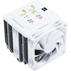 THERMALRIGHT Peerless Assassin 120 Digitale CPU-luchtkoeler, temperatuurdisplay, 6 warmtebuizen, 1850 tpm PWM 120 mm fans, voor Intel 1851/1700, AMD AM4/AM5