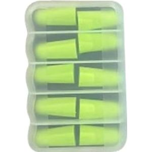 Oordopjes Ruisonderdrukking - 5 Paar Calm Oordopjes | Herbruikbare Spons-oordopjes - Gehoorbescherming Oordopjes Voor Slapen, Snurken, Werken | Geluidsreducerende Oordopjes Voor Gehoorbescherming