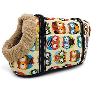 Pluche huisdier kleine hond rugzak voor poedel mopshond shih tzu yorkie pekinees sterke draagcapaciteit voor poedel mopshond Shih Tzu pluche hondentas voor kinderen