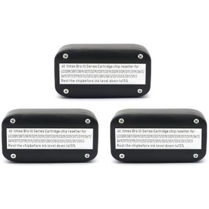 GSwReJ LC3311 LC3313 LC3317 LC3319 LC3511 CHIP Resetter compatibel met MFC-J6980CDW J6580CDW (3 stuks 60Times)
