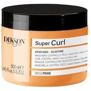 Masker voor het controleren van krullen met avocado en elastine, 1000 ml Dikson