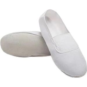 BODOBTF Indoor Yogaslippers voor kinderen, fitnessschoenen, balletdans, sportschool, leraar, meisjes, vrouw, man, kinderen, EU 22-45 (TC-wit, EU 45 (26 cm)