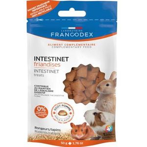 Francodex - Intestinet traktaties 50 g voor konijnen en knaagdieren