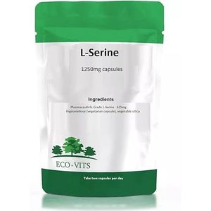 ECO-VITS L-Serine 1250mg 30 Capsules