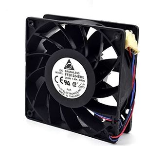 12038 24V 1.5A large air volume inverter fan FFB1224EHE 12CM 3line chassis cooling fan