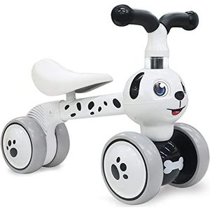 XIAPIA loopfiets voor kinderen voor kinderen van 1 jaar en ouder voor 10-36 maanden baby, TÜV goedgekeurd Eerste glijvoertuig cadeaus voor jongens/meisjes peuterspeelgoed (Dalmatiër)