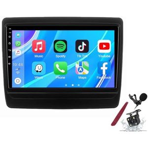 Android 14 Autoradio Sat Navi voor I-suzu Dmax (2020) 9 Inch Touchscreen Multimedia Speler met Draadloze Carplay GPS Navigatie FM RDS Bluetooth 5G-WiFi SWC DSP,M600s