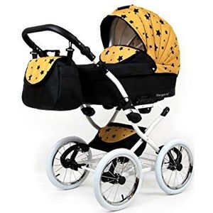 Kinderwagen 3in1 Retro Autostoeltje Buggy Isofix Nostalgica By Saintbaby Gold Star 2in1 zonder autostoel