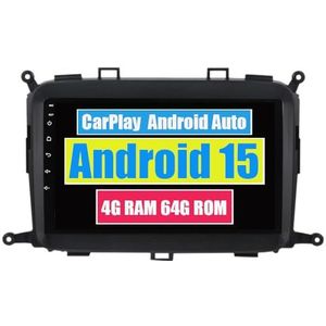 RoverOne Auto Stereo CarPlay Hoofd Unit voor Kia Carens RP 3 III 2013-2019 Android Auto Touchscreen Sat Navi Bluetooth WiFi Radio Speler