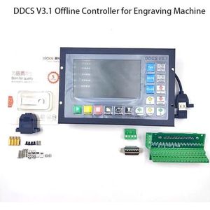 CNC-controller, DDCSV3.1 Standalone Motion Controller Offline Controller Ondersteuning 3-assige/4-assige USB CNC Controller Interface(Hand wheel only)
