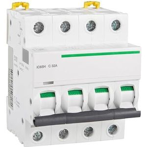 YVZDHNSFY IC65H 4p Mini IC65H 4p C Type 1A - 63A 10kA MCB A9F28401-A9F28463 1st (6 jaar)
