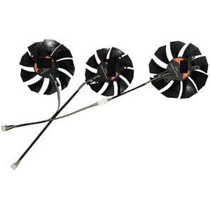 GPU-koeler, videokaartventilator, 3 stuks/set voor kleurrijke Tomahawk RTX 3070 3080 3080Ti 3090 RTX3070 RTX3080 RTX3090