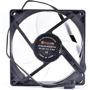 For Computer Case Fan - CPU Fan for Optimal Airflow ID-9225M12S 9cm 9025 12V 0.20A LMNCBVYA