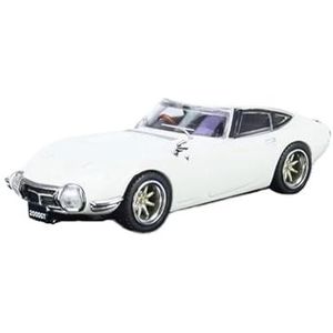 1/64 Voor 2000GT Diecast-modelauto Op Zonne-energie (Color : White, Size : With box)