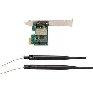 Draadloze WLAN Mini PCIE-kaart, Plug-and-play PCIE WiFi-kaart PCB-materiaal 512AN MMW voor Laptop