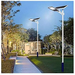 Zonne-straatverlichting, 1500w split straatlantaarn op zonne-energie buiten aluminium straatlantaarn op zonne-energie tuin zonlicht huis afstandsbediening waterdichte wandlamp(1000W 1796LEDs)