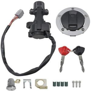 Voor Suzuki GSXR 1000 600 750 Brandstoftankdop Zadelslot Sleutels Contactslotset Motorfiets Contactslot