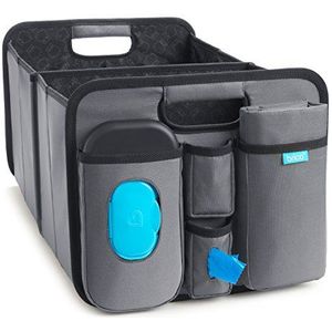 Brica Out-N-About Opvouwbare Trunk Organizer & Luier Veranderende Station