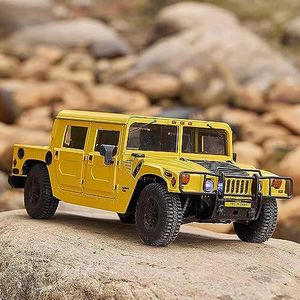 1/12 RC Crawler H1 2-4WD Modelauto RC Auto Mdel Hobby RC Offroad Crawler RC Auto Afstandsbediening Auto Collectiemodel Met LED-verlichting Voor 14 + Volwassenen