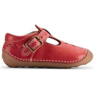 Clarks Tiny Skip T, unisex kinderlaarzen, rood, maat 19, Rood, 19 EU