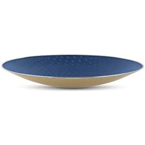 Alessi Cohncave SC01 / 49 - Opengewerkte Design Centerpiece in gekleurd staal met epoxyhars, rood en paars, diameter 49 cm